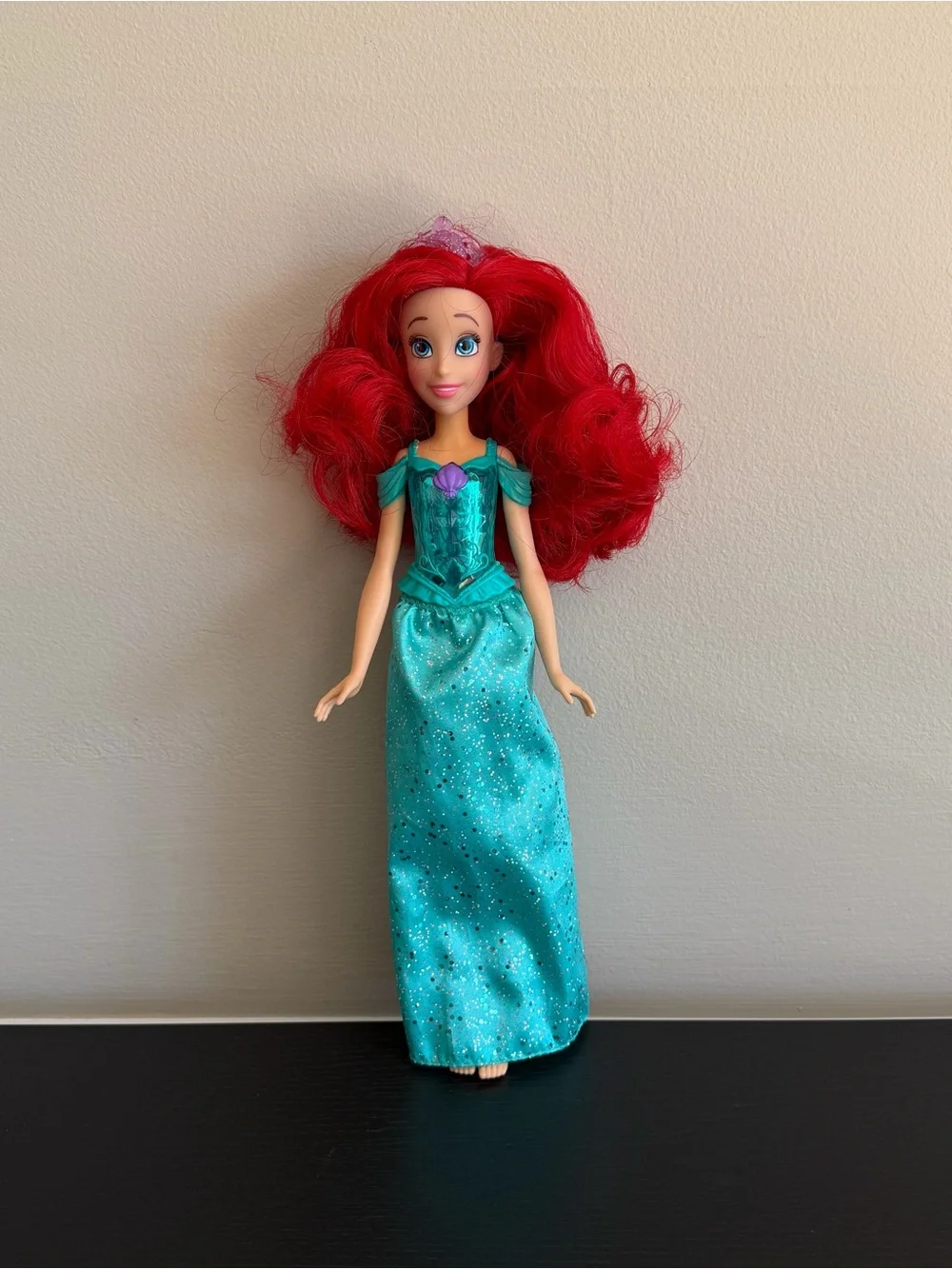 Disney Princess Little Mermaid Ariel Royal Shimmer Glitter Doll Crown Skirt 2021